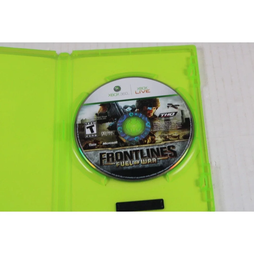 Frontlines: Fuel of War (Microsoft Xbox 360, 2008) Authentic, tested